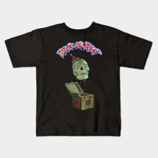 Halloween Trick or treat Jack-in-the-box Horror surprise Kids T-Shirt